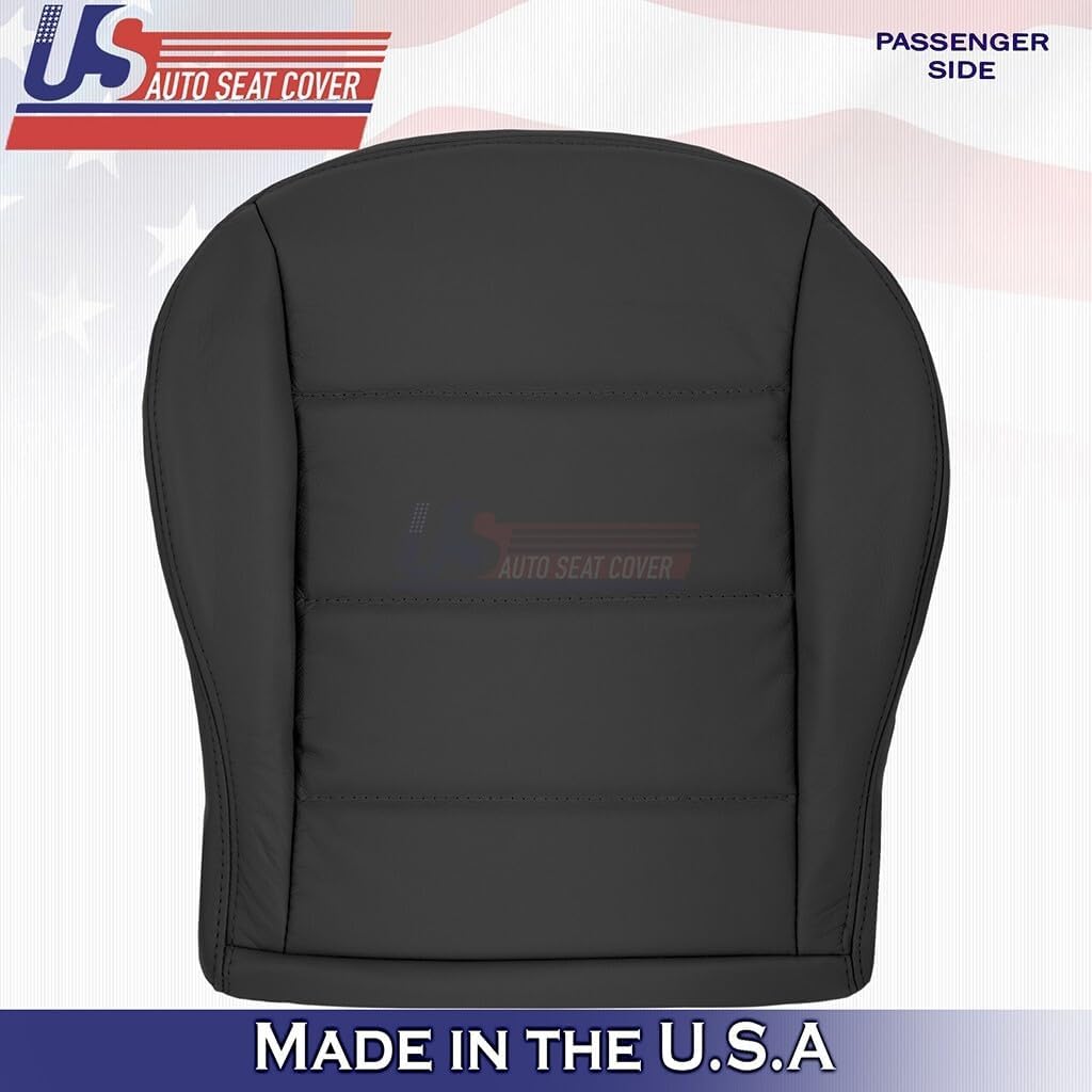 1999 to 2004 fits Volkswagen Jetta Driver & Passenger Bottoms Leather Cover Black