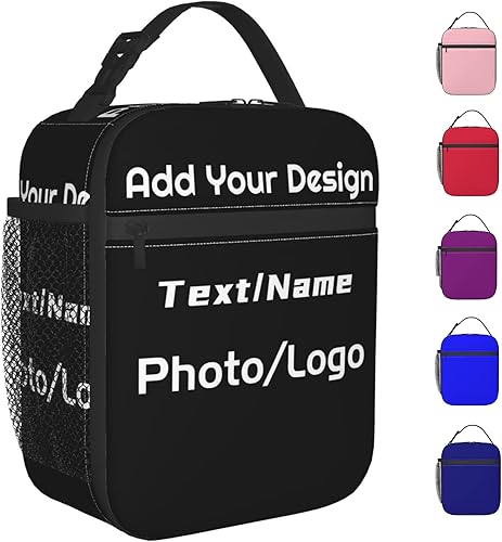 Miniatura 8 de Bolsa de almuerzo con diseño de pelota de hockey para niños