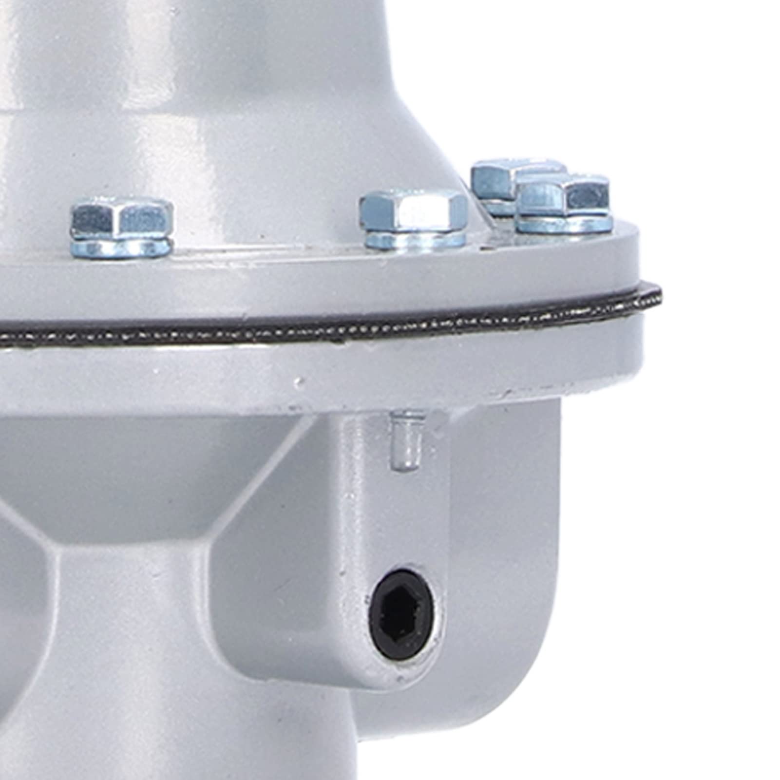 Válvula reductora de presión de aire Regulador de fuente neumática Cuerpo de aleación de aluminio impermeable con manómetro 0,05-0,63 MPa para uso industrial (CANTIDAD-20)
