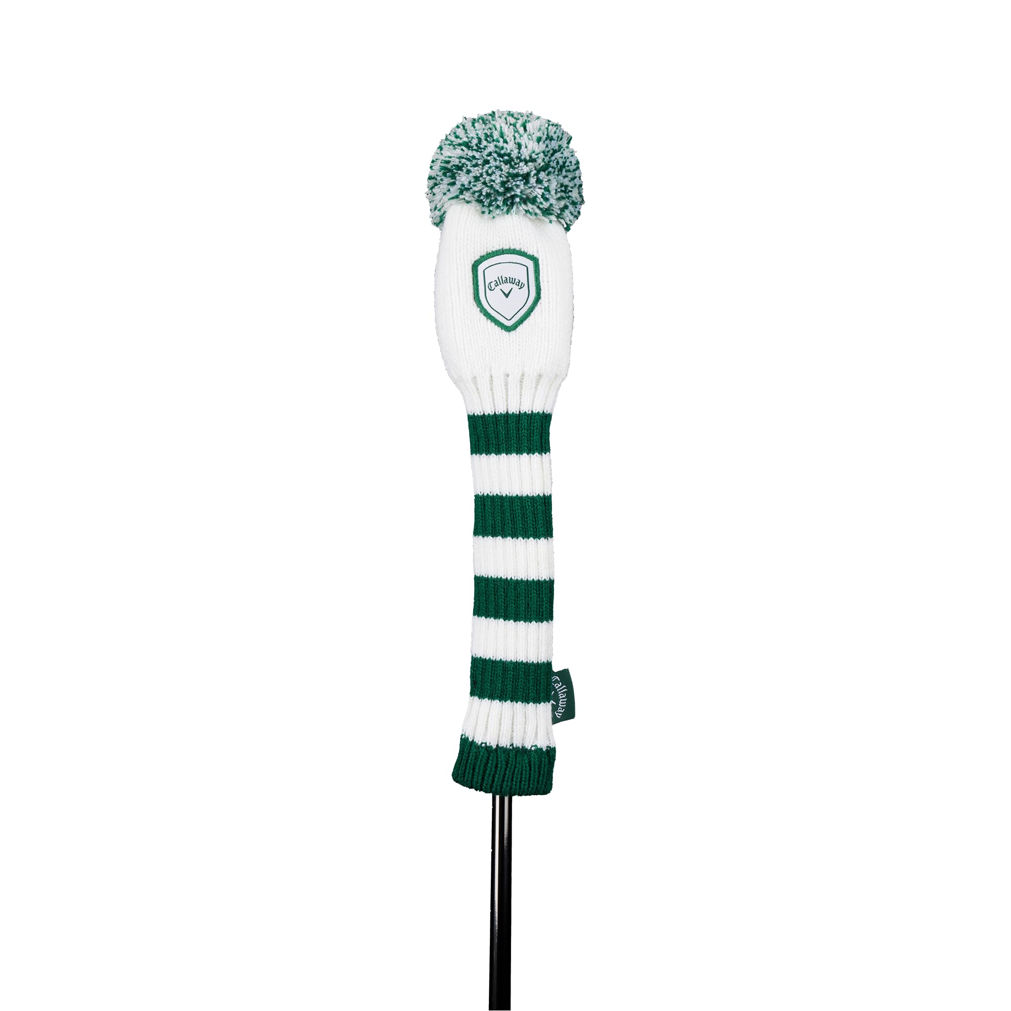 Callaway Golf Pom Pom Headcovers 2025, Fairway, White/Green
