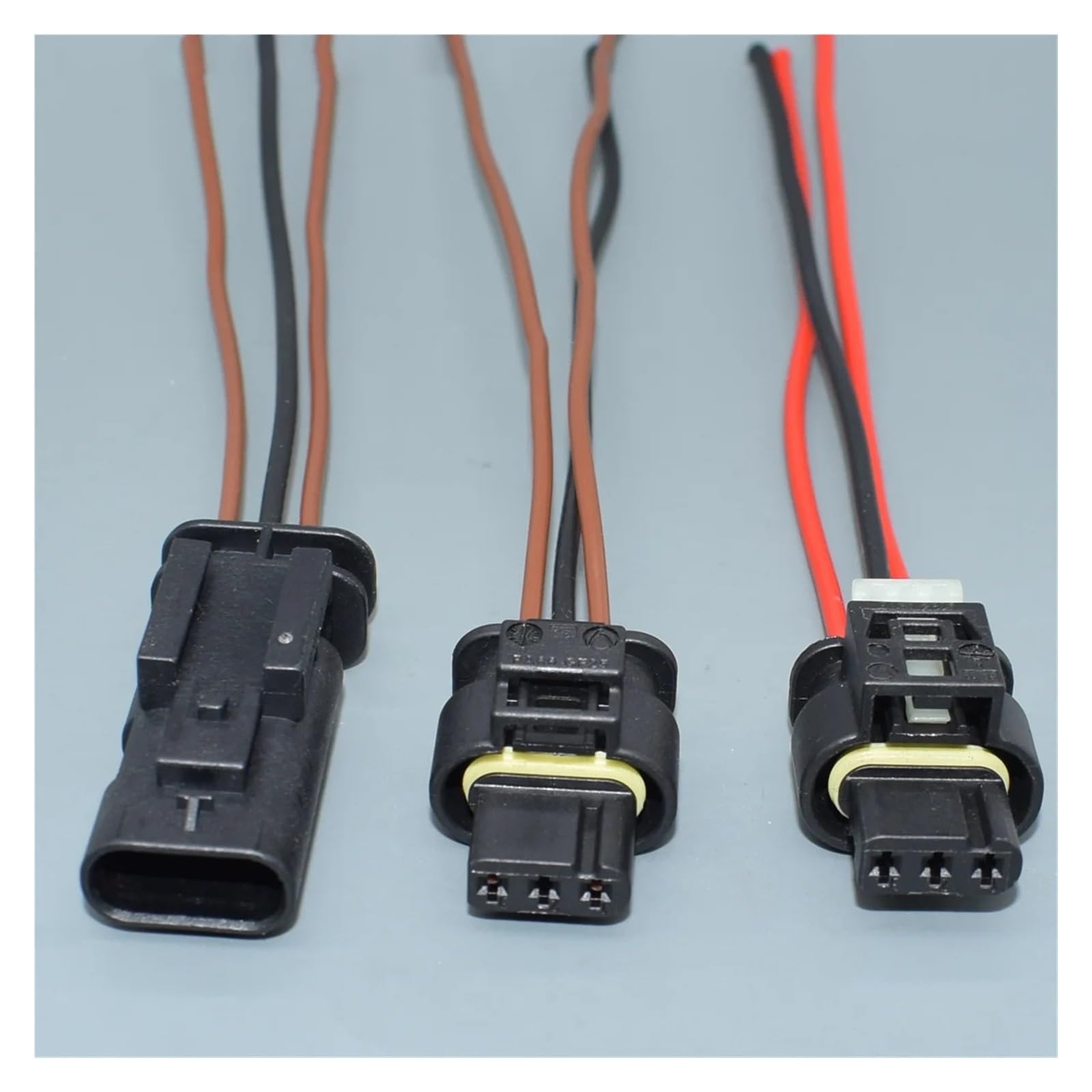 Amazon.com: ARETV 3-pin Automotive Plug Cable Waterproof Wire 1.2 
