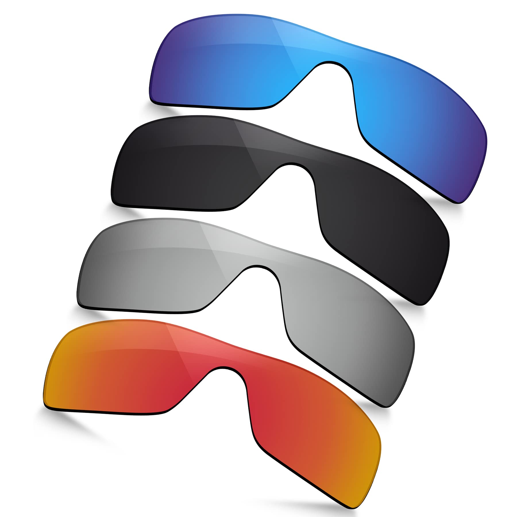 TRUSHELL Polarized Replacement Lenses for Oakley Batwolf OO9101 Sunglasses