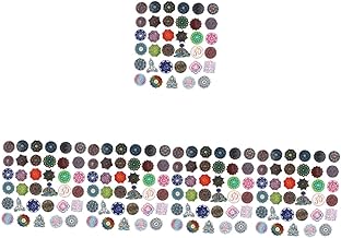 BESTOYARD 175 Peças Adesivos De Mandala Vintage Scrapbook Decalques De Flores Adesivos De Telefone Adesivos De Álbum De Fotos Adesivos Estéticos Adesivos Góticos Adesivos Autoadesivos