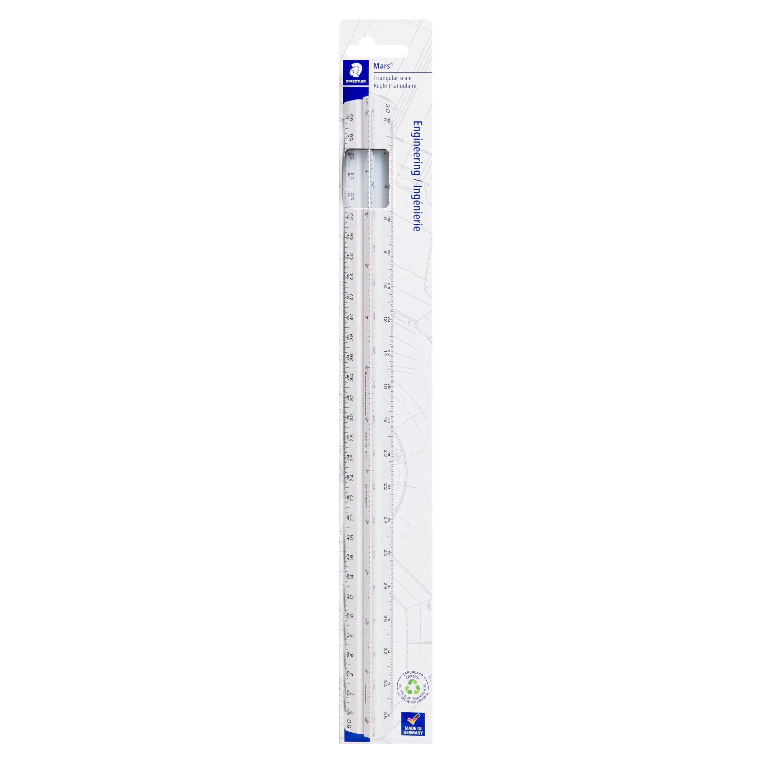 STAEDTLER(R Engineers Printed Scale