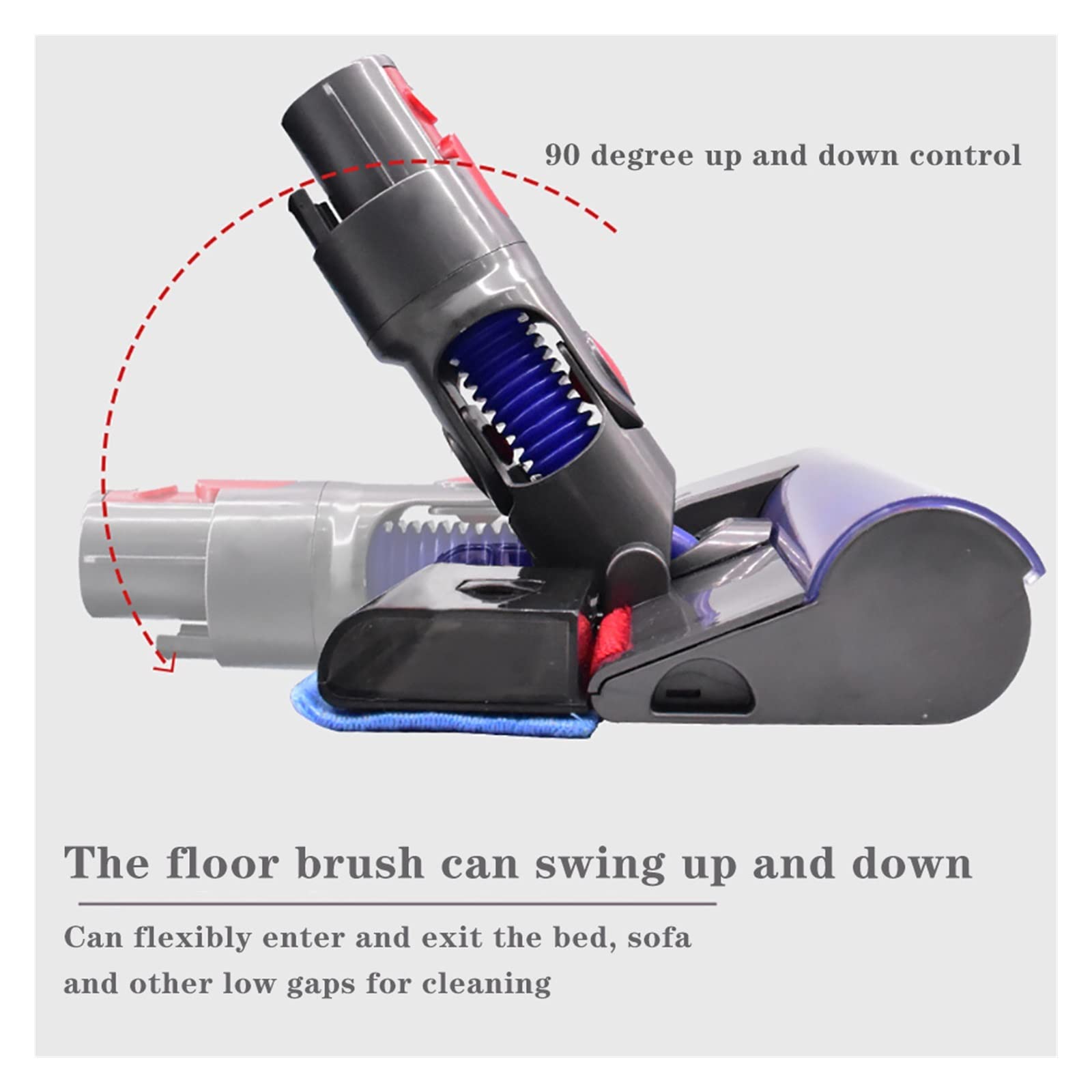 Cepillo For Suelo. Compatible con Dyson. V7 V8 V10 V11 Rodillo Barredor De Piso Motorizado Accesorios For Aspiradoras Piezas