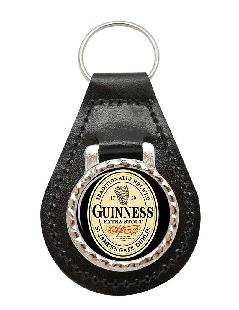 Giftshop UK Guinness Leather Key Fob