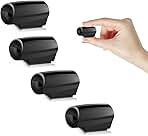SINGARO 4 Pack Car Deer Whistle Warning for Car Horn Unit, Deer Whistle for Vehicles with Rubber Pads, Car Exterior Accessories, Suitable for Cars, Trucks, Motorcycles