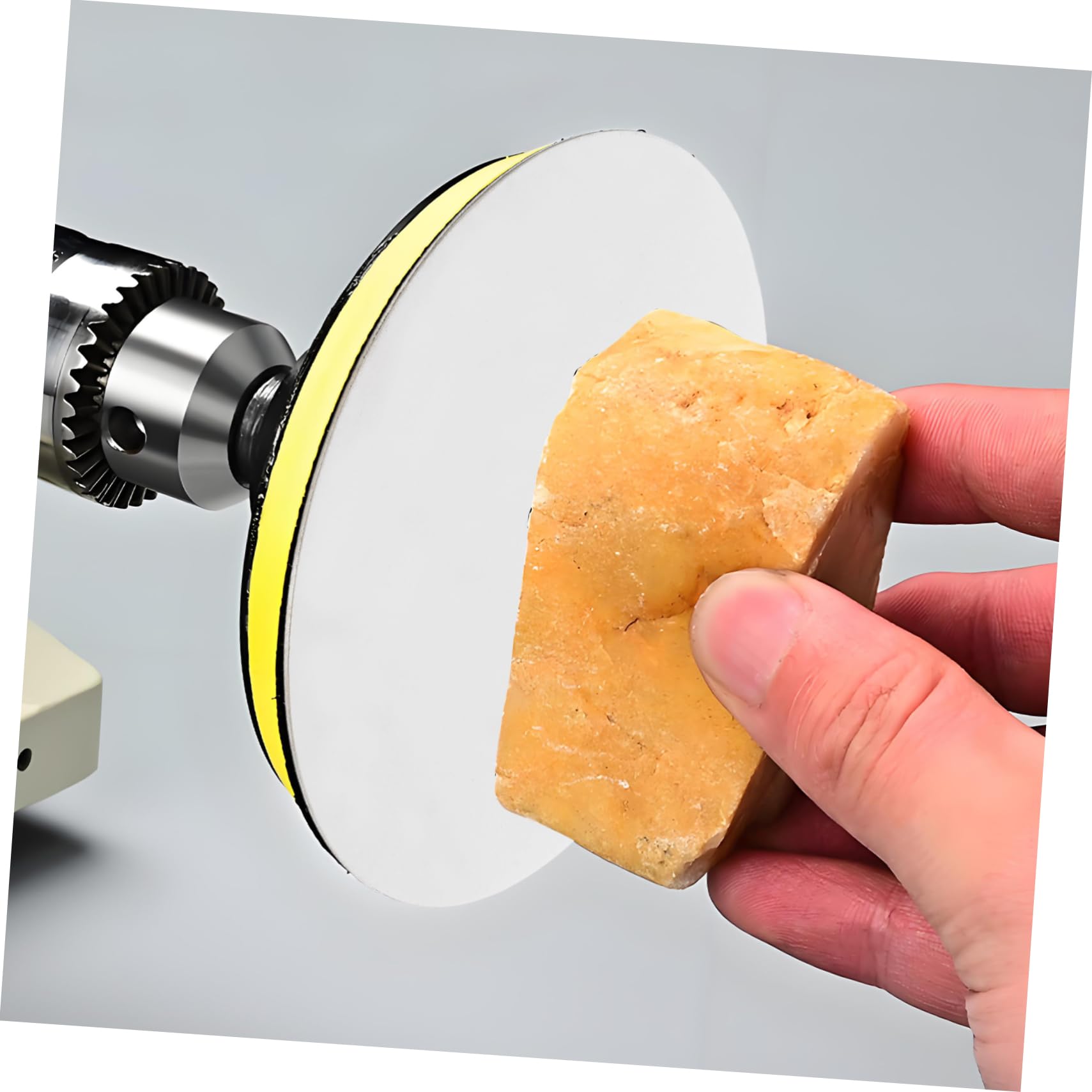 ABOOFAN 4pezzi Tampone Diamantato Per Lucidatura Secco Kit Per Smerigliatrice Angolare Adatto Marmo Granito Pietra Naturale e Artificiale Grana
