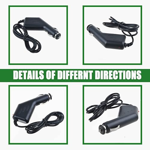 Miniatura 4 de Adaptador de repuesto para coche de 9 V CC para Radio Shack PRO-106 PRO-164 Nº de cat. 20-106 RadioShack PRO106 PRO164 Escáner de radio de mano de