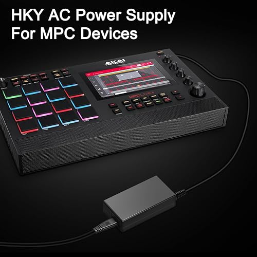 Miniatura 2 de HKY Cargador adaptador de CA de 19V 3.42A para Akai Force, MPC X, MPC One, MPC Live II, MPC Touch Centro de producción de música independiente MPC