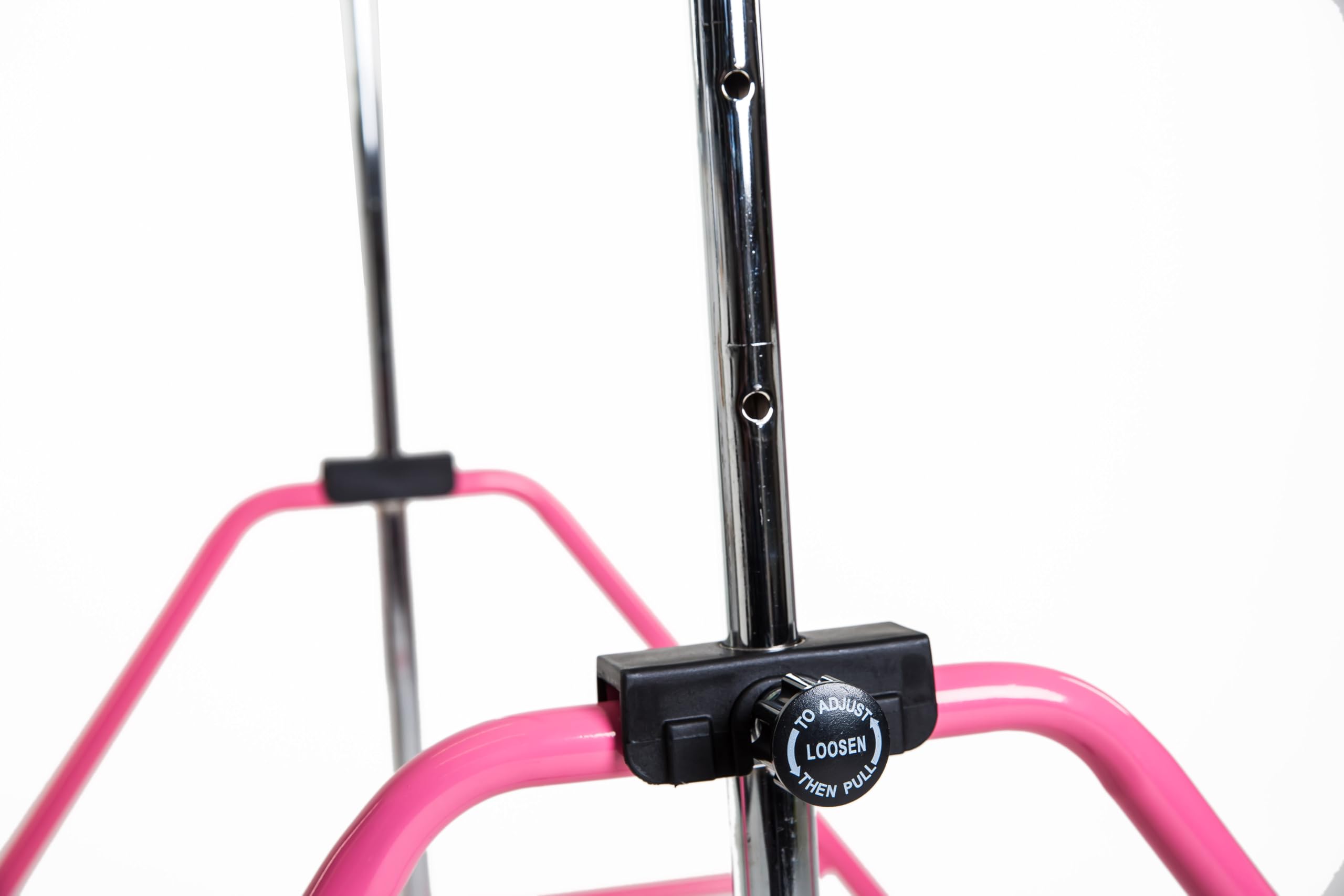 Reckstange Indoor Kinder Höhenverstellbar für Zuhause – Turnstange Kinder Stabil & Sicher – Gymnastikstange mit Ringen & Griffen – Turnreck Kinder Robust