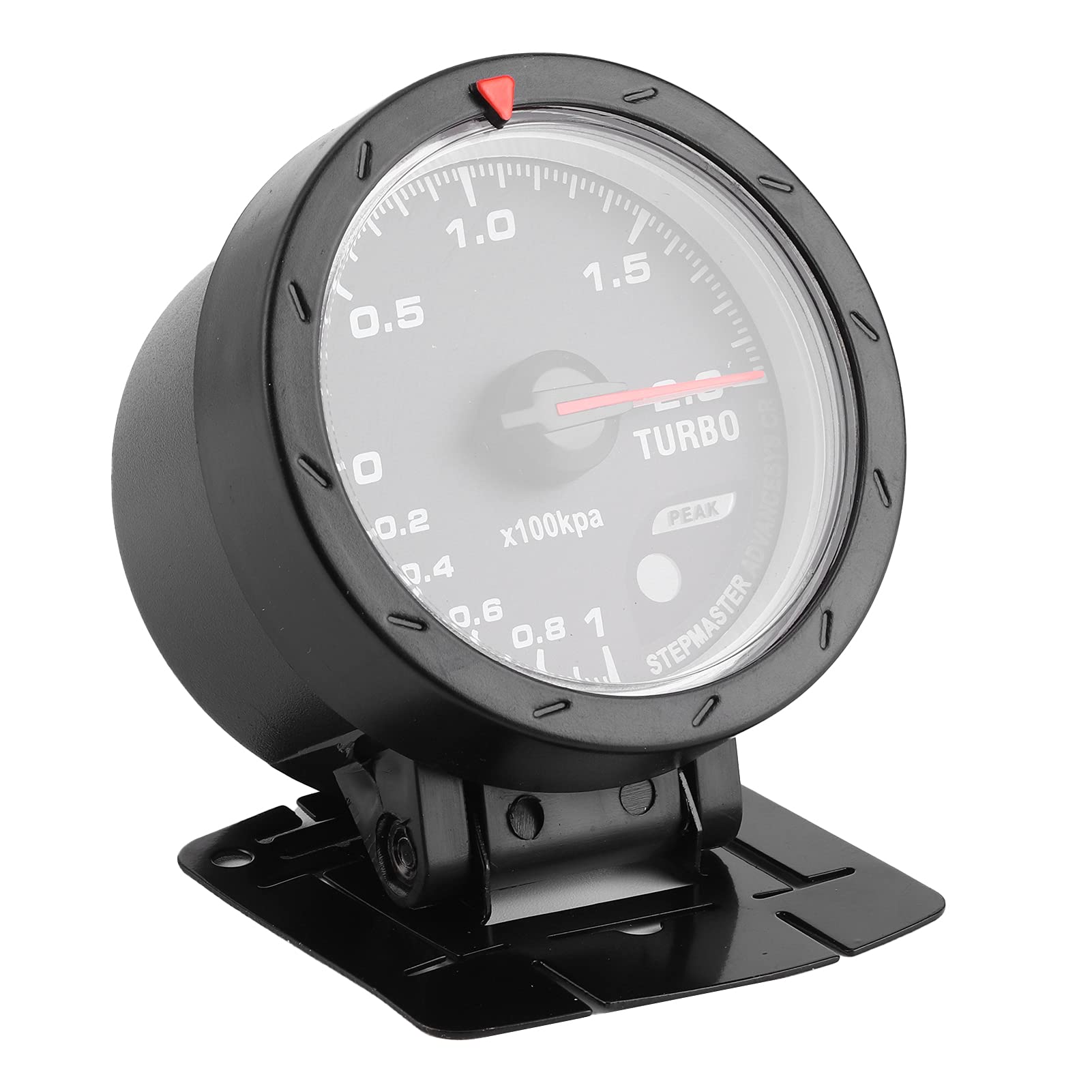 60mm LED Indicatore Turbo Boost Strumento Indicatore Meccanico di Pressione Turbo Kit Manometro Boost Car Universale 12V Digital Turbo Boost Indicatore PSI per l'automobile da