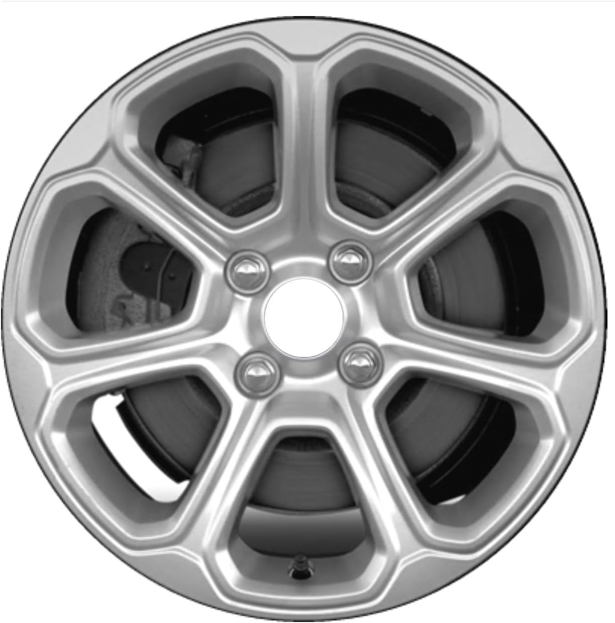 - 16" 16x6.5" New Replacement Aluminum Alloy Wheel Rim for 2018-2022 Ford EcoSport | 10149