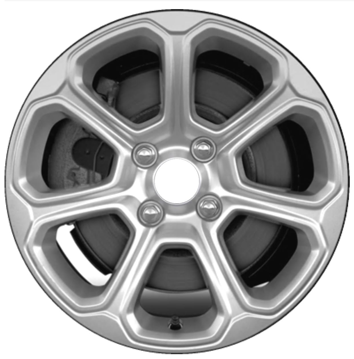 16" 16x6.5" New Replacement Aluminum Alloy Wheel Rim for 2018-2022 Ford EcoSport | 10149