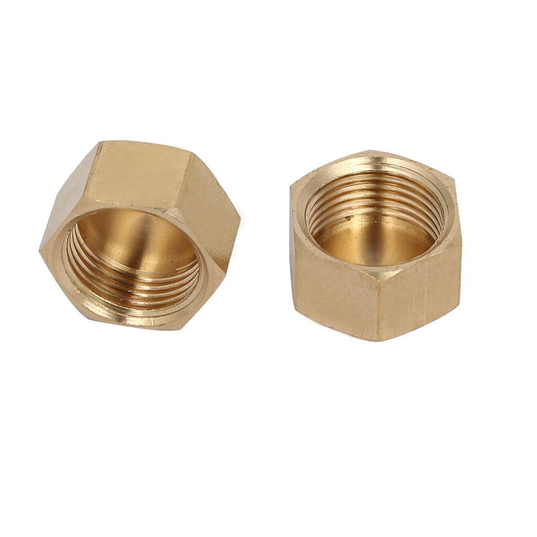 Bouchon de tuyau laiton massif 3/8BSP à tête hexagonale haute résistance