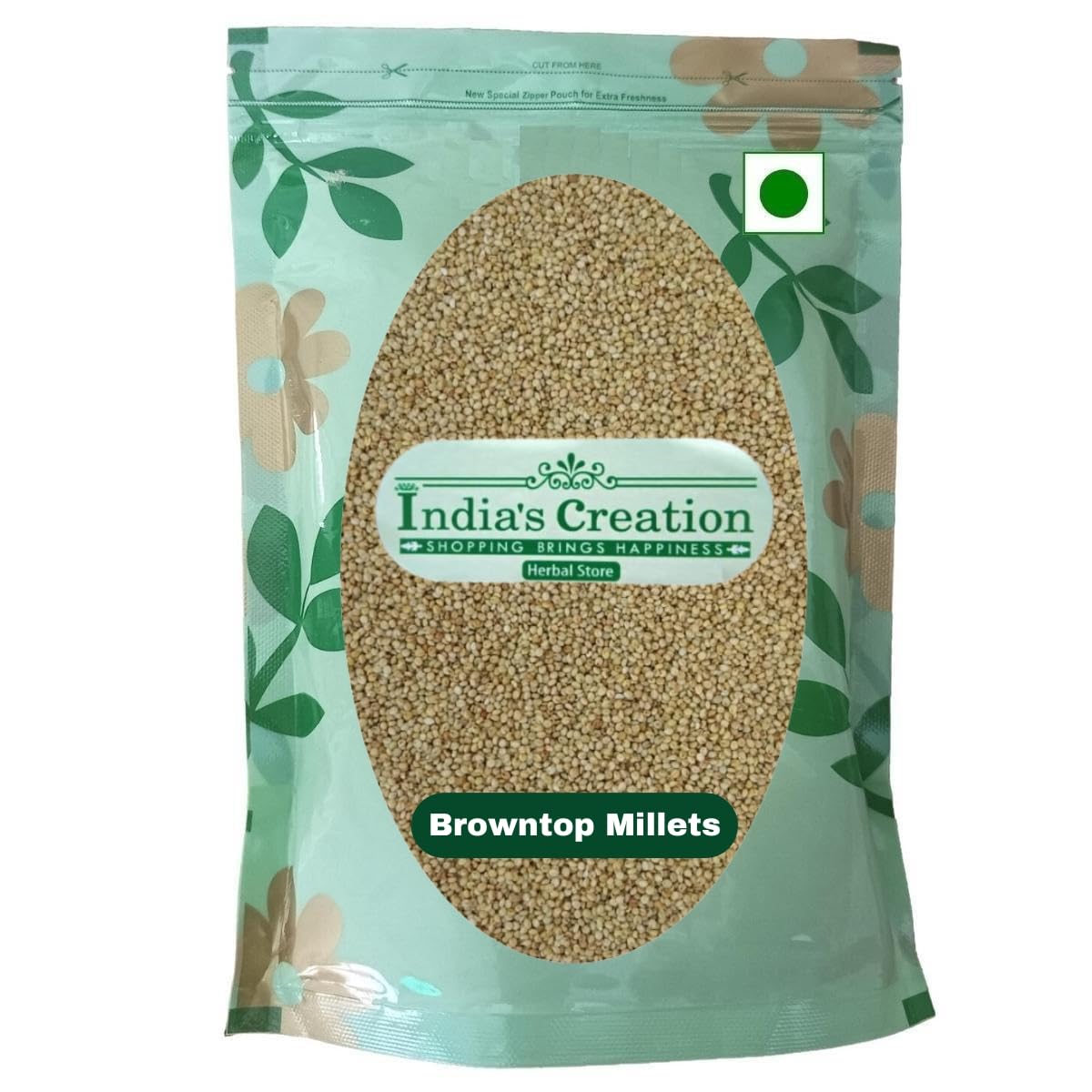 Browntop Millet Unpolished Brown Top Millets Andu Korralu