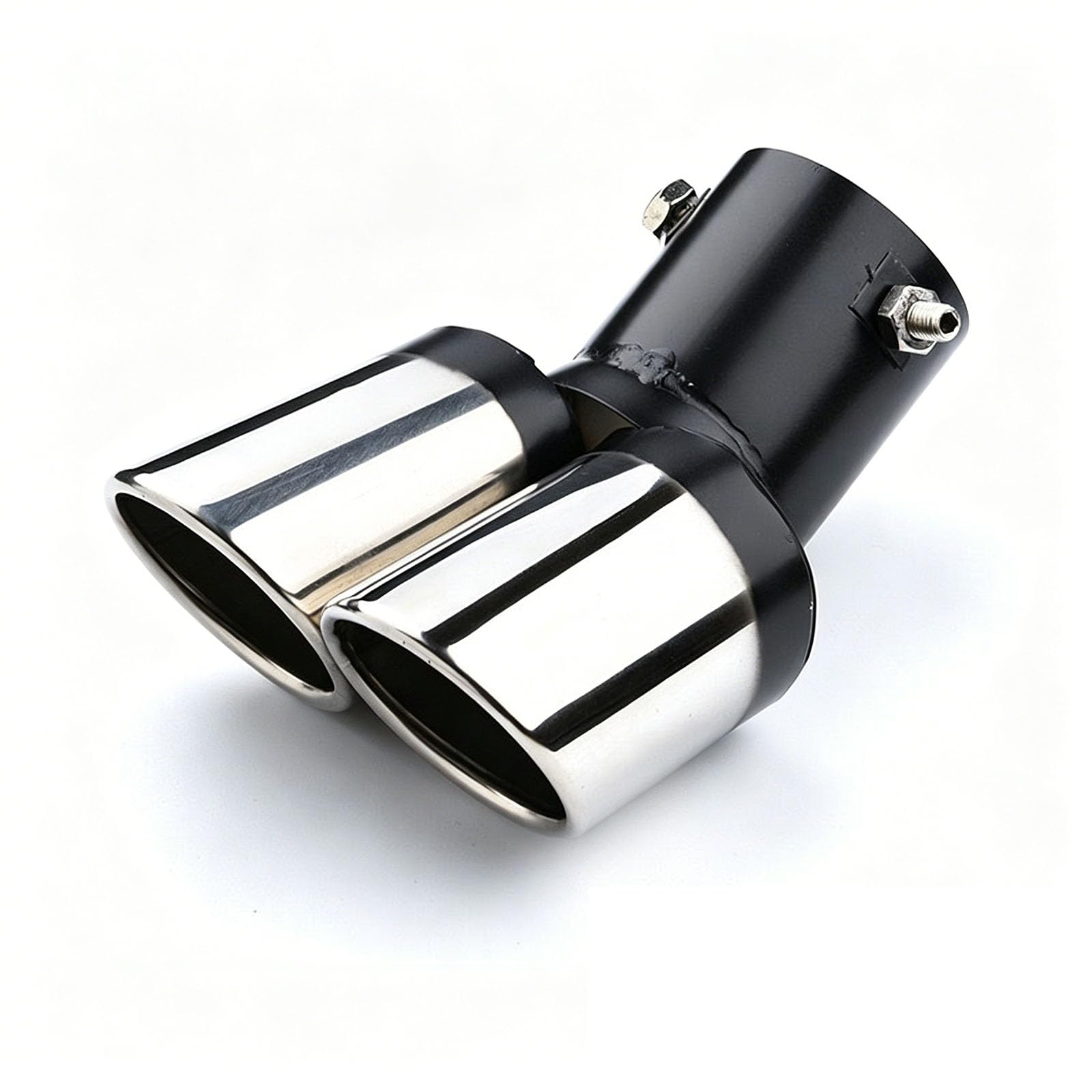 ADUYHCZ Exhaust Tip for Audi A3 8P Sportback A3 8P Sportback S 8L 8V Tailpipe Trim Muffler Pipe Car Rear Tail Pipe Exhaust Tailpipe Trim Twin Dual Outlet Exhaust Tip,C