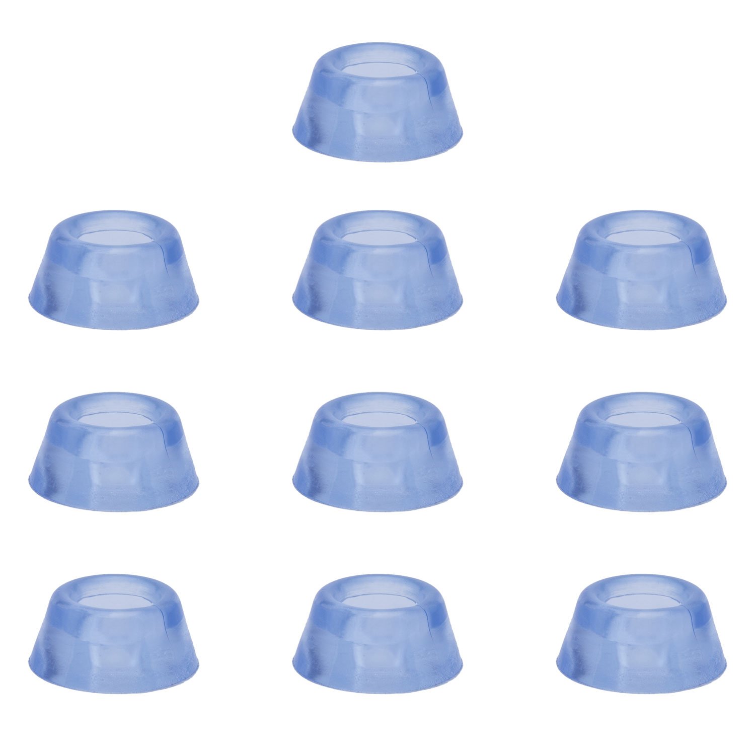 20 PCS Transparent Round Furniture Pads,Non Skid Furniture Sliders for Table,Desk,Chair and Sofa Leg,Noise Canceling Furniture Feet to Protect