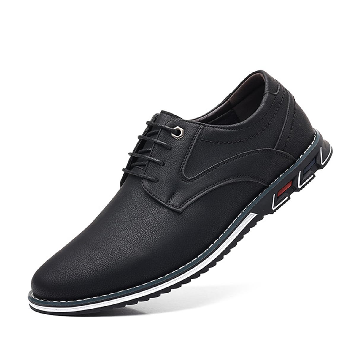 Business Derby Herren Oxford Hochzeit Schuhe Klassischer Anzugschuhe Schnürhalbschuhe