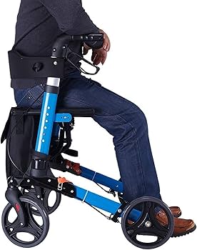 Amazon | 歩行器歩行車 高齢者と大人のための背の高い直立歩行器