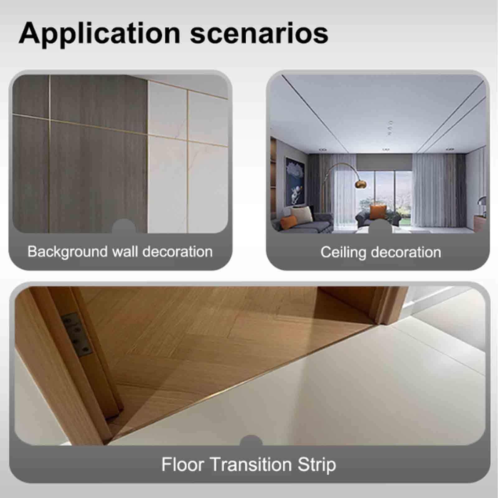 3 Tiras De Aluminio en T y Transición De Suelo, Perfil De Transición 90 cm, Perfil Forma T Universal para Uniones De Madera, Parquet, Tarima, Mármol y Azulejo, Aluminio Anodizado(Gray,90cmx4cm)