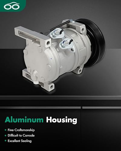 Miniatura 999 de SCITOO CO 10739C - Compresor de CA compatible con Honda Element 2.4L 2003 2004 2005 2006 2007 2008 2009 2010 2011