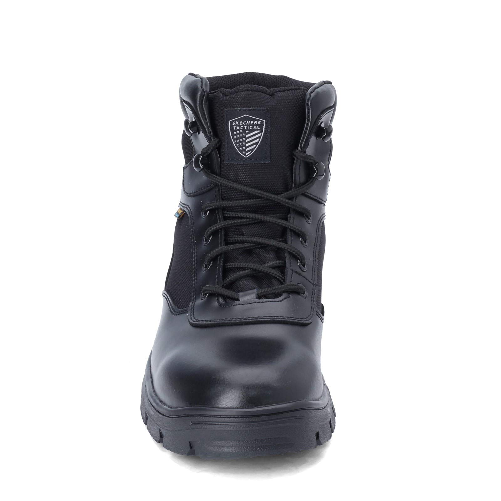 Skechers Wascana-Benen Botas tácticas y militares para hombre, Negro, 37 EU