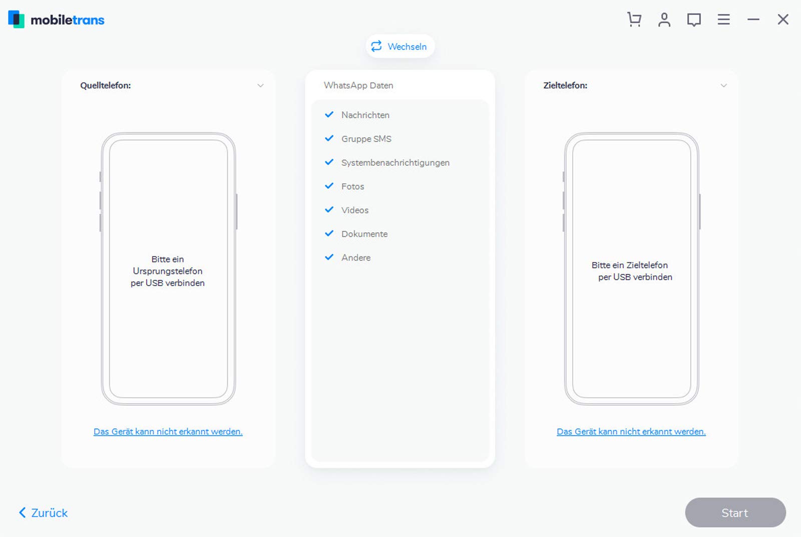 Wondershare - Mobile Trans - Full Features - Lifetime - bis zu 5 Mobile Geräte für PC | PC Aktivierungscode per Email
