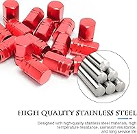 Vista 3 de 16 PIEZAS Tapas de Vástago de Válvula de Neumático de Auto, Tapas/Cubiertas de Válvula de Neumático de Rueda de Auto Impermeables y Herméticas