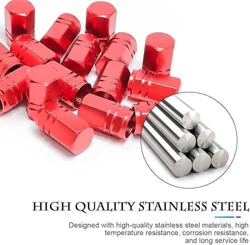 Miniatura 3 de 16 tapones para válvulas de neumáticos de automóvil, impermeables, herméticas, universales, para automóviles, bicicletas, motocicletas, camiones,