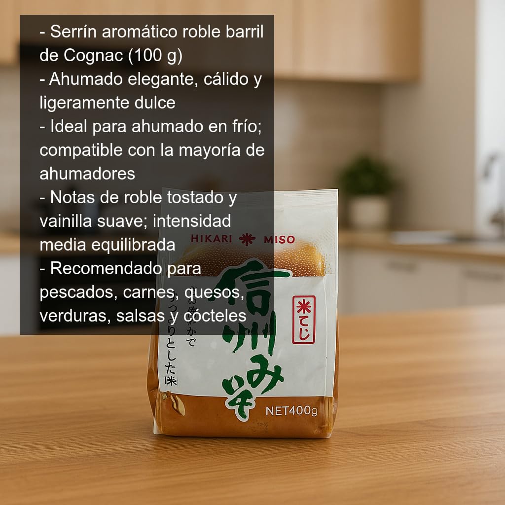 Pasta de Miso Claro 400 g, ingrediente japonés para sopa miso, ramen y salsas, sabor umami auténtico