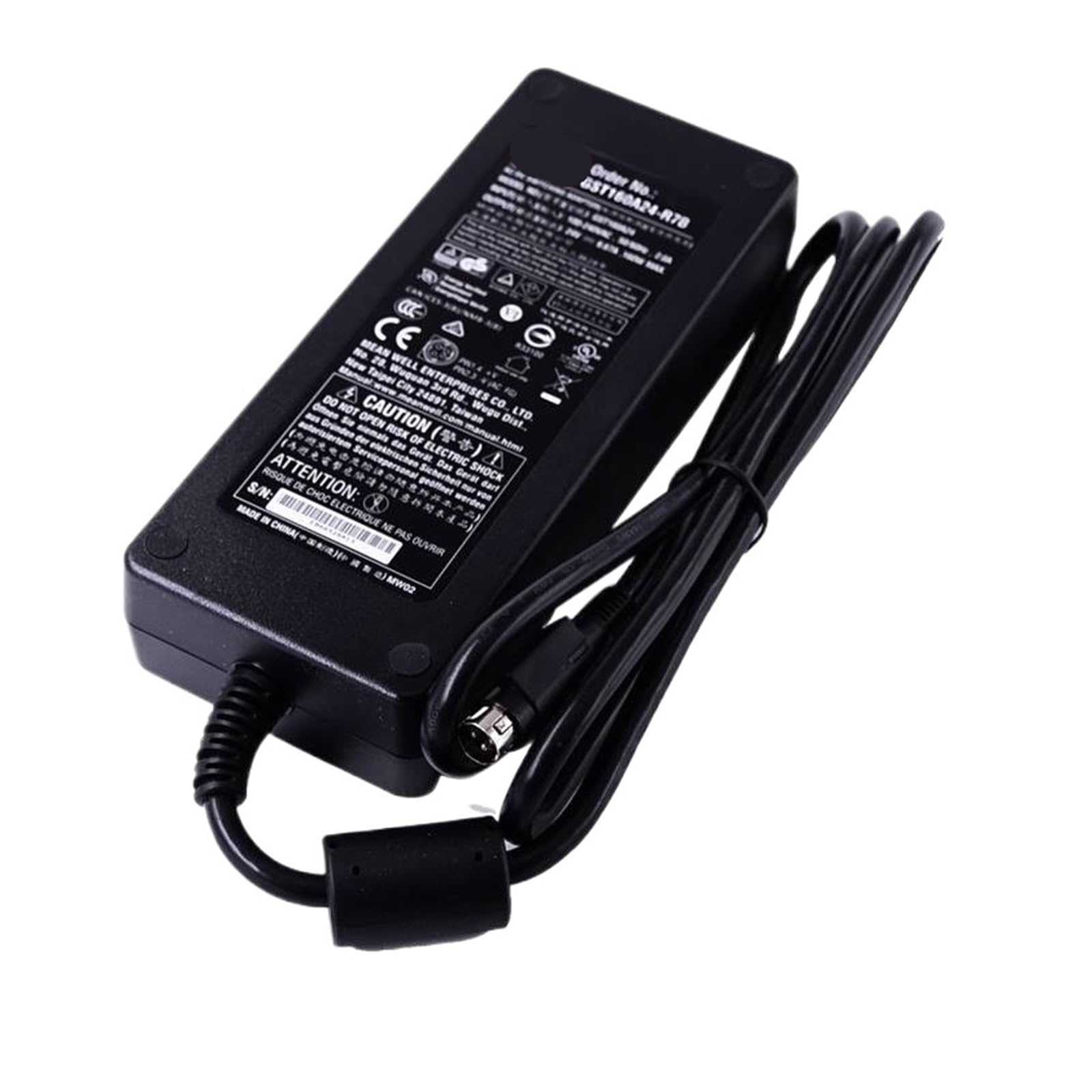 SWEWDSQG GST160A Series GST160A12-R7B GST160A15-R7B GST160A20-R7B GST160A24-R7B GST160A36-R7B GST160A48-R7B 160W Power Adapter(GST160A24-R7B 24V)