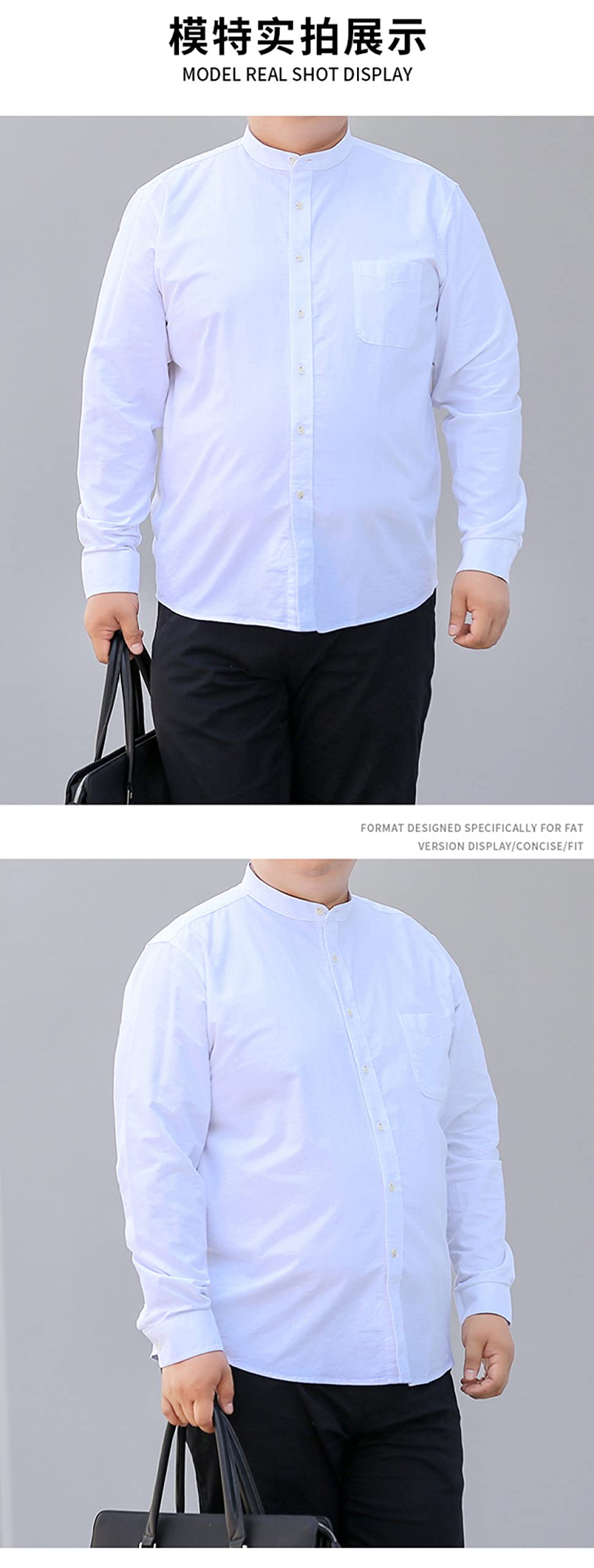 HGJH Herren Flanellhemd Langarmlangärmliges Herrenhemd Thermo Große Chinesische Tunika Graues Hemd Button-Down-Baumwollholzfäller Bequemes Hemd Lässiges Arbeitshemd Für Männer Jungen