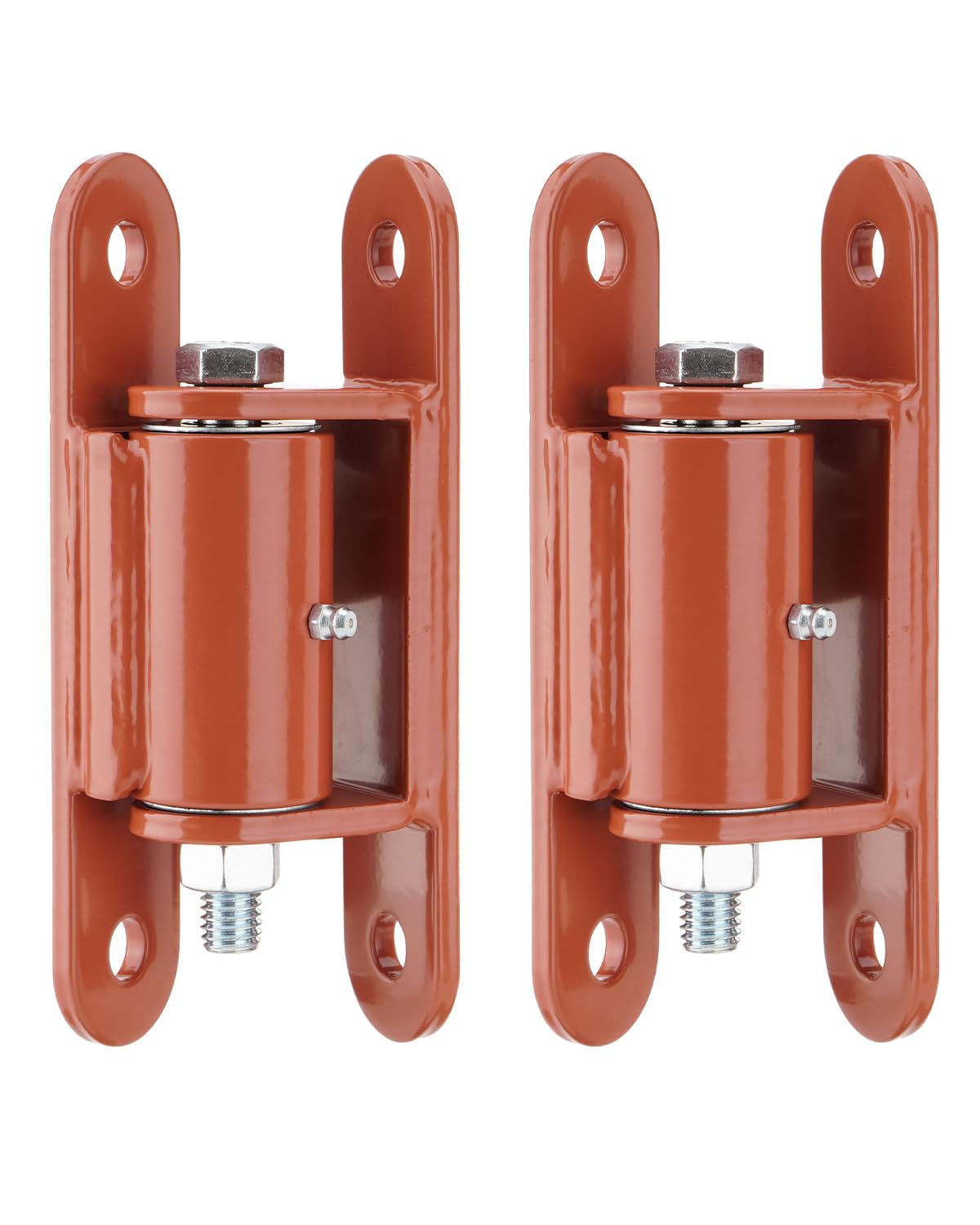 Photo 1 of SPARKWHIZ 7" Gate Hinge Heavy Duty, Bolt onto or Weld on Gate Hinge Up to 1100 Pounds, 2 Pack