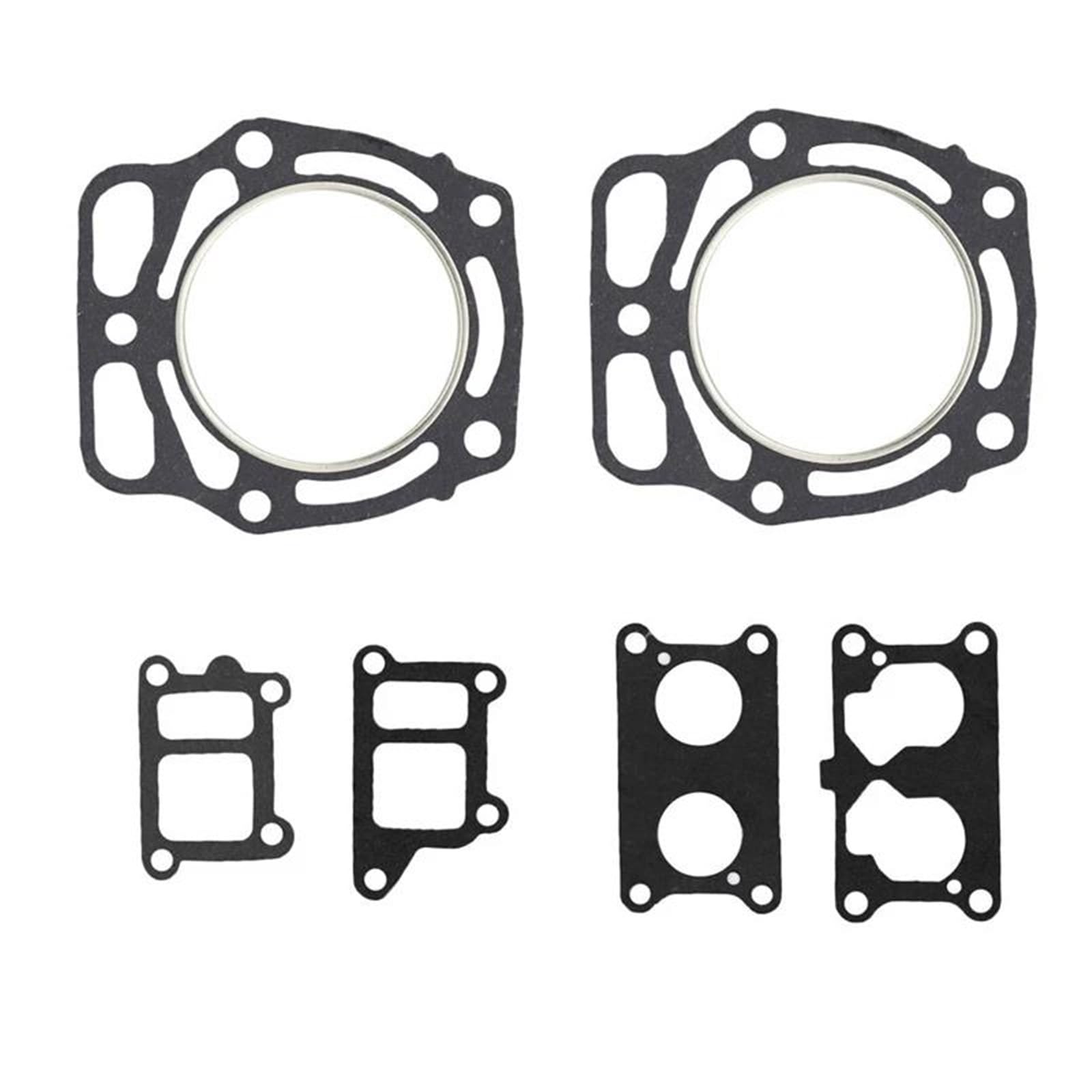 Kit Guarnizioni Completo Per Revisione Motore Con 2 Paraoli Per SUZUKI QUV620, Accessori Per Moto Guarnizione tubo scarico