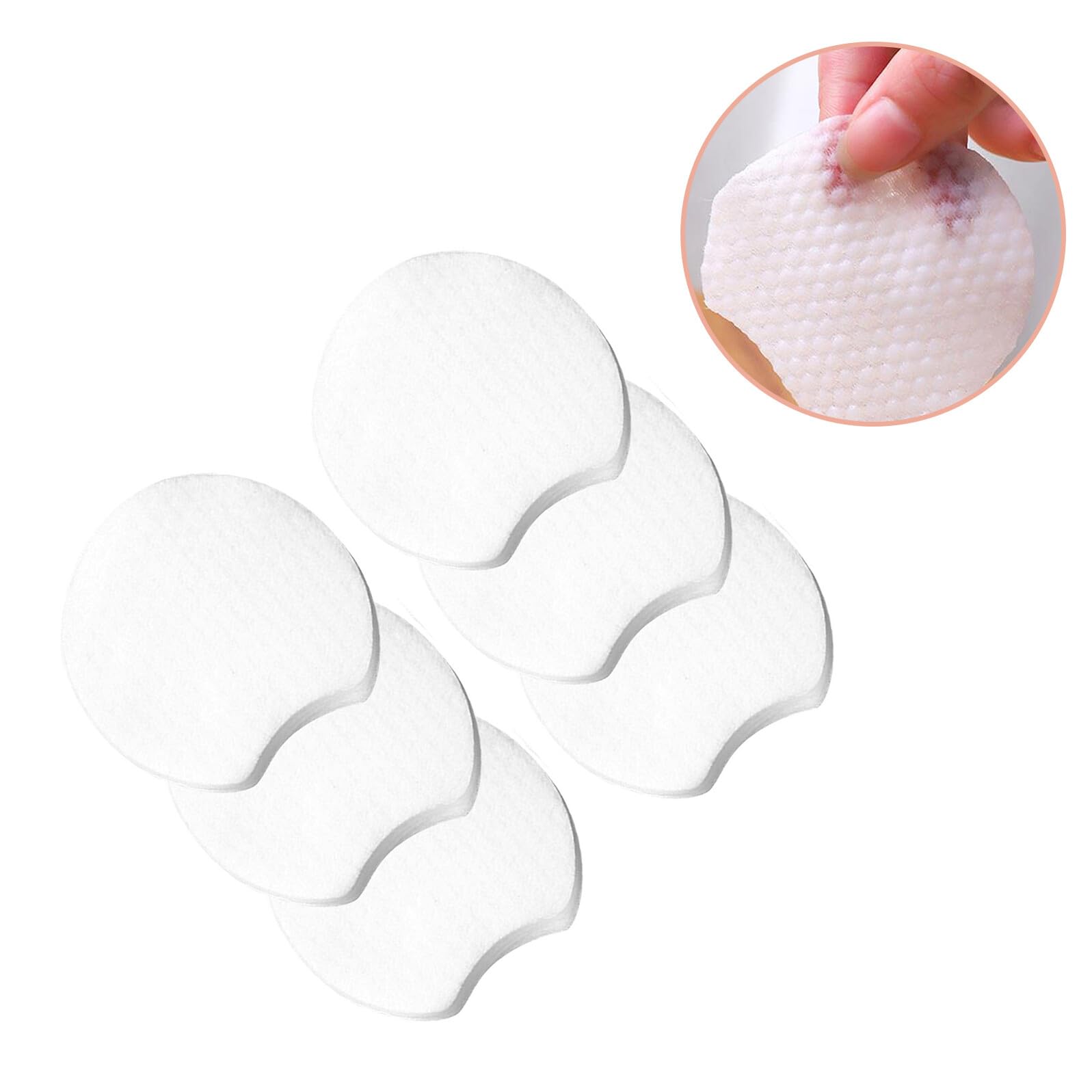 Beaupretty 2400 Pezzi Dischetti Struccanti Non Tessuti Delicati Salviette Cosmetiche Soft per Viaggio Rimuovi Trucco e unghie per Sensibile e Cura Viso