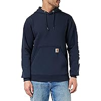 Carhartt Loose Fit Midweight Logo Sleeve Graphic Sweatshirt, Felpa con cappuccio Uomo
