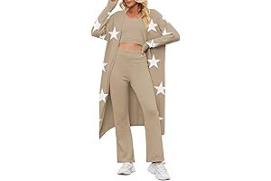 Women's Fuzzy 3-Piece Sweatsuit: Optimal Comfort for Your Day