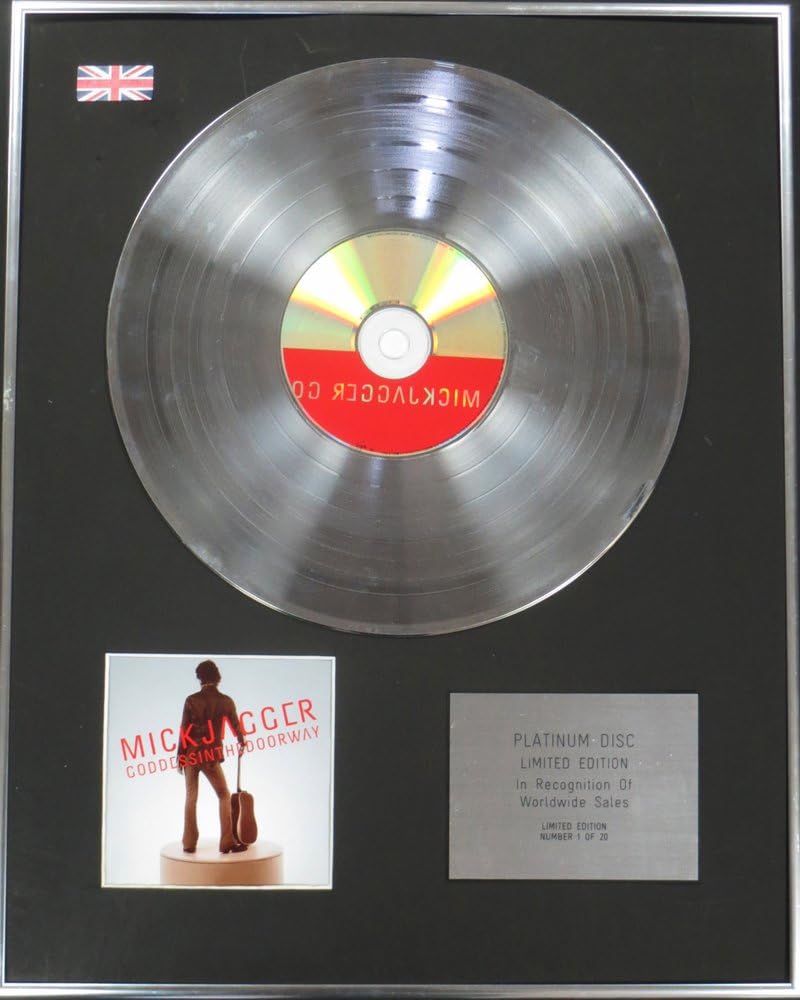 Century Music Awards MICK JAGGER (of the Rolling Stones) Ltd Edtn CD