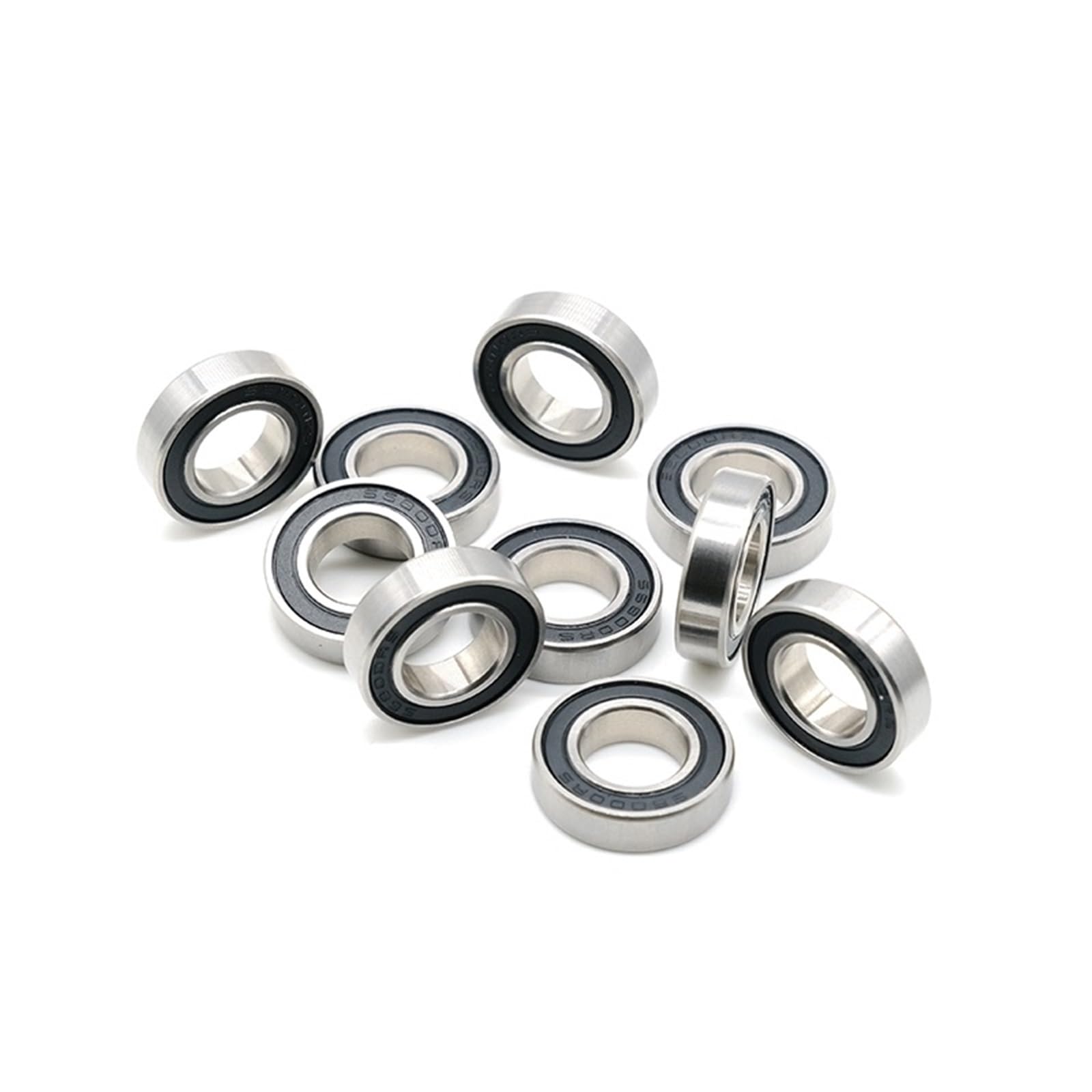 10 sztuk ABEC-7 S6702-2RS Łożysko 15x21x4 Stal nierdzewna Łożysko kulkowe S61702 S61702 S6702 RS RC Racing Cars Łożysko