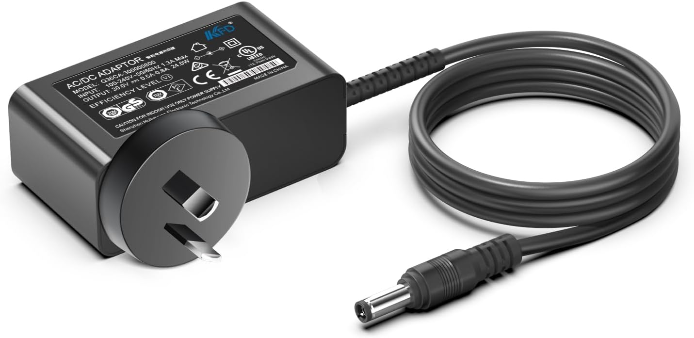 KFD 30V Adapter for Bosch Athlet Cordless Vacuum Cleaner 25V 25.2V