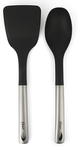 Miniatura 6 de Oster Rametto - Juego de utensilios de cocina de acero inoxidable, 8 piezas, acero inoxidable Juego de utensilios de cocina de 8 piezas,Juego