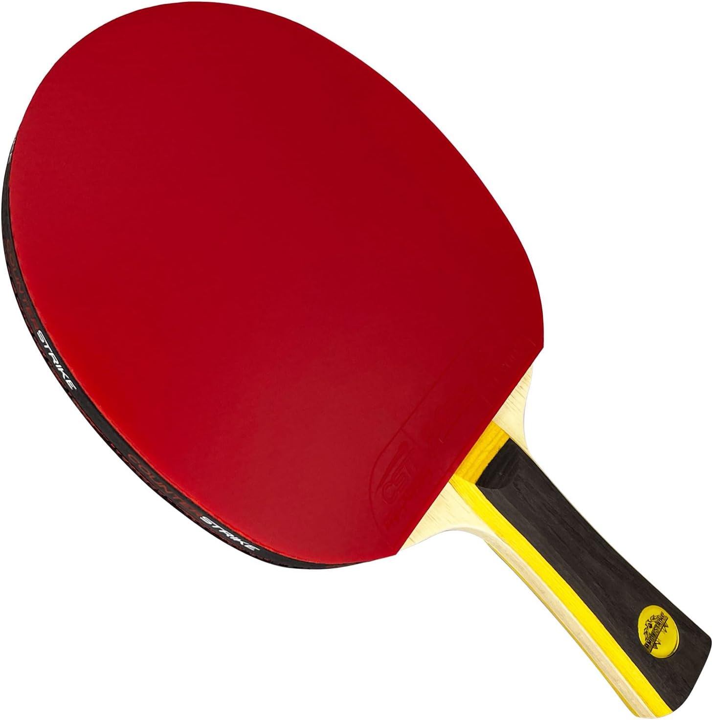 Angel Strike Paddle Bundle (Includes Hard Case & 6 Balls) | CounterStrike Table Tennis | Ping Pong Paddle | Offensive Table Tennis Paddle | ITTF Approved | Ping Pong Set