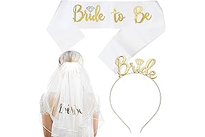 Bachelorette Party Sash and Veil Set: Celebrate Your Bride-to-Be in Style
