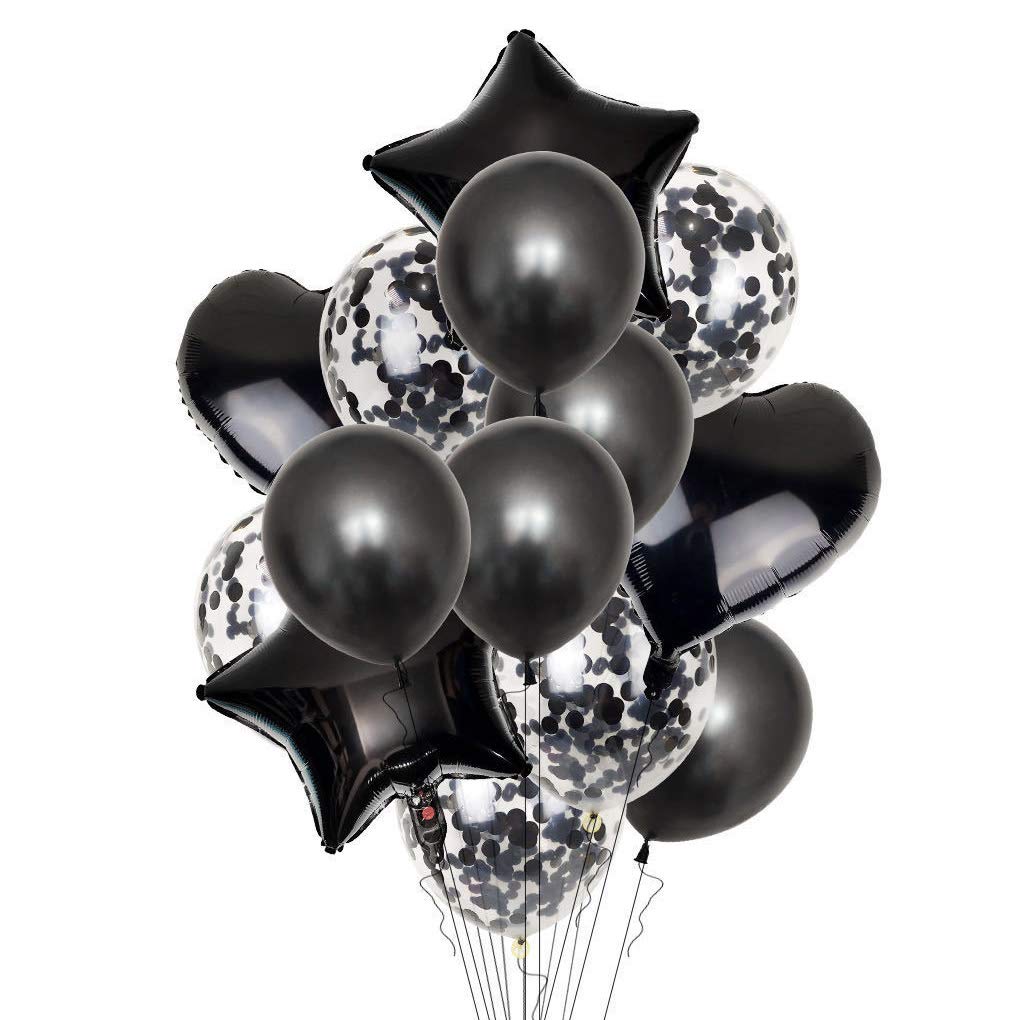 14 Pcs Set · Black