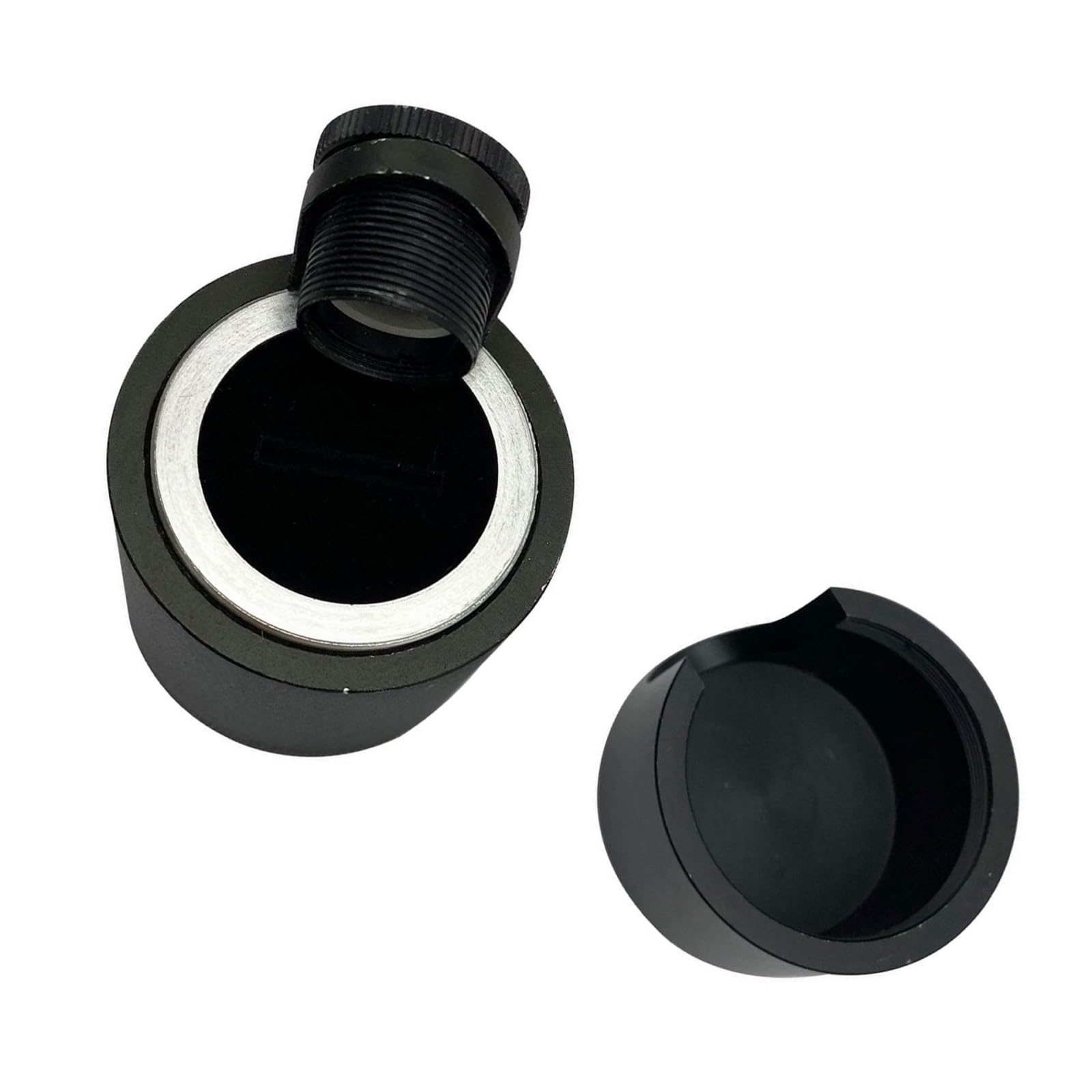 Tsophreniq Black Highly Power Optically Glass Lens 10X Magnifiers For Diamantine Inscription Inspection On Girdle Jewelry Tool High Magnification Loupe
