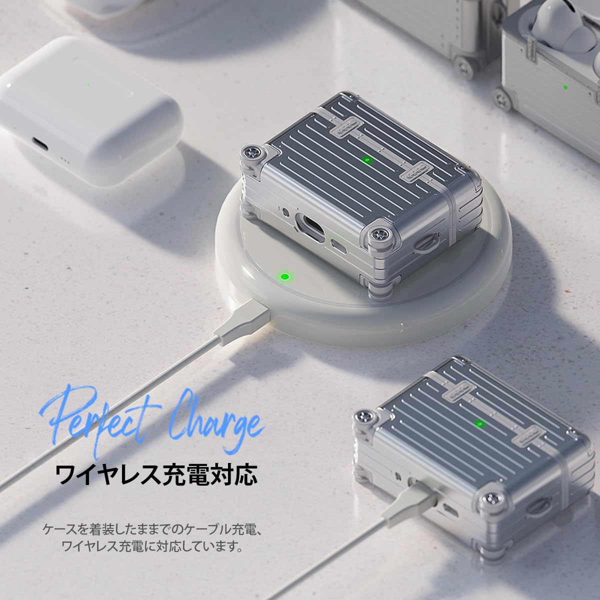 Amazon | miak for AirPods Pro 3 ケース 第3世代対応 キャリーケース