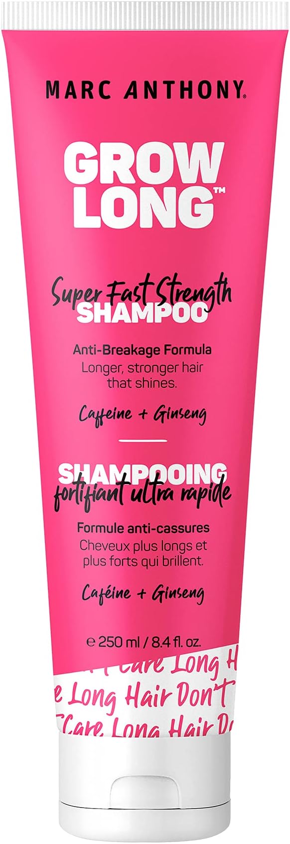 Strengthening Biotin Shampoo, Grow Long Anti-Frizz, Anti-Breakage & Nourishing Formula For Split Ends - Vitamin E, Caffeine & Ginseng for Dry & Damaged Hair