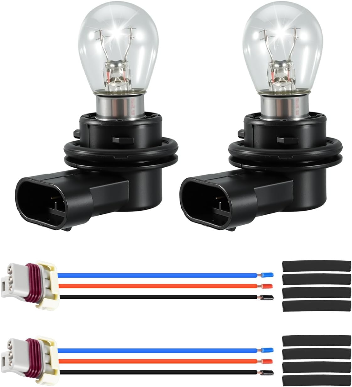 Light Socket Holder Fit for Jeep Renegade 2014 2015 2016 2017 2018 2019 2020, Wiring Harness Connector Kit, 2 Sets