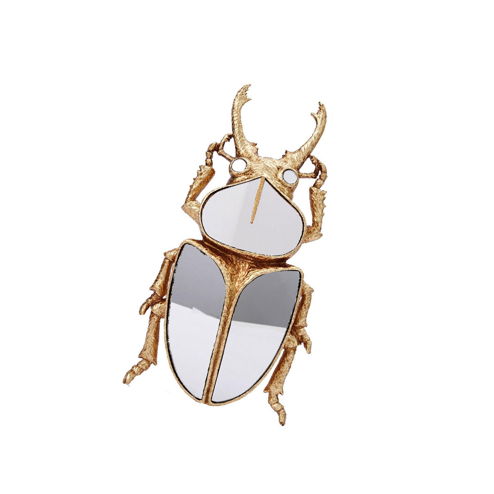 Shntig A Resin Nimal Statue Insectile Wall Sculpture Insectile Mirrour Wall Decor Decorative Hanging Mirrour Mounted Mirrours Resin Yard Statues
